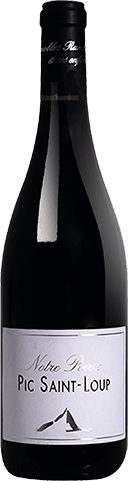 Bouteille de vin rouge — AOP(1) VIN ROUGE PIC SAINT-LOUP NOTRE PIERRE