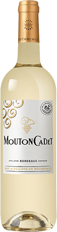 Bouteille de vin blanc — AOP(1) VIN BLANC MOUTON CADET*