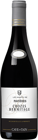 Bouteille de vin rouge — AOP(1) VIN ROUGE CROZES HERMITAGE LES HAUTS DE PAVIÈRES