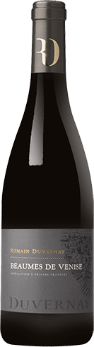 Bouteille de vin rouge — AOP(1) VIN ROUGE BEAUMES DE VENISE ROMAIN DUVERNAY