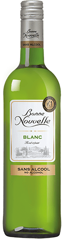 Bouteille de vin gris — BLANC SANS ALCOOL BONNE NOUVELLE