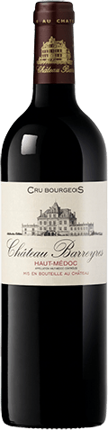 Bouteille de vin rouge — AOP(1) VIN ROUGE HAUT-MÉDOC CHÂTEAU BARREYRES
