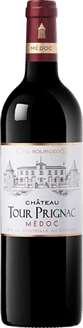 Bouteille de vin rouge — AOP(1) VIN ROUGE MÉDOC CHÂTEAU TOUR PRIGNAC