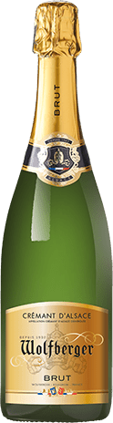 Bouteille de AOP(1) CRÉMANT D’ALSACE WOLFBERGER