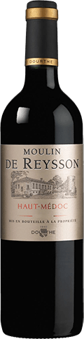 Bouteille de vin rouge — AOP(1) VIN ROUGE HAUT-MÉDOC MOULIN DE REYSSON