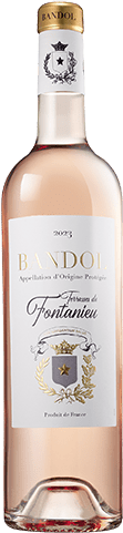 Bouteille de vin rose — AOC(3) VIN ROSÉ BANDOL TERRASSES DE FONTANIEU