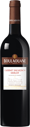 Bouteille de vin rouge — MAROC BOULAOUANE VIN ROUGE DU MAROC